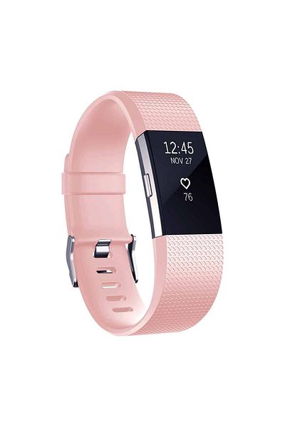 Becky Friedman Strap for Fitbit Charge 2, size L, Light Pink