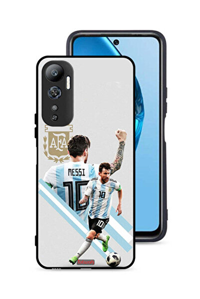 Tolwak غطاء حماية لهاتف Infinix Hot 20 4G برسومات ليو ميسي