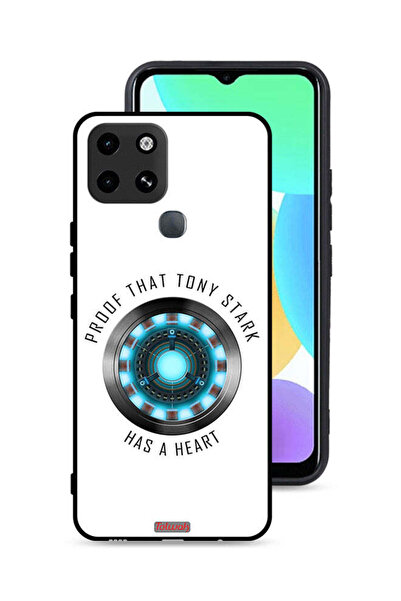 Tolwak غطاء حماية لهاتف Infinix Smart 6 دليل على أن توني ستارك لديه قلب