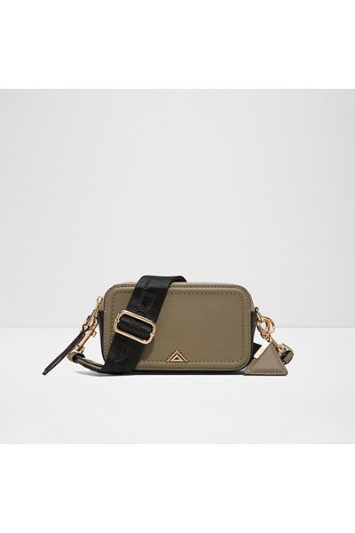 Aldo Khaki L City Handbags for Female