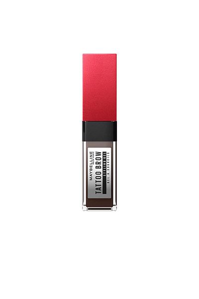 Maybelline New York Gel profesional pentru sprancene cu fixare puternica, Tattoo Brown, 260 deep brown, 8 g