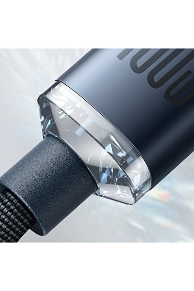 Baseus Type-C to Type-C data cable, 100W, 2m, Baseus Crystal Shine (CAJY000701) - Black