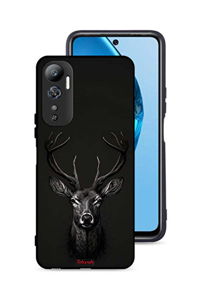 Tolwak غطاء حماية لهاتف Infinix Hot 20 4G برسومات غزال رقمية