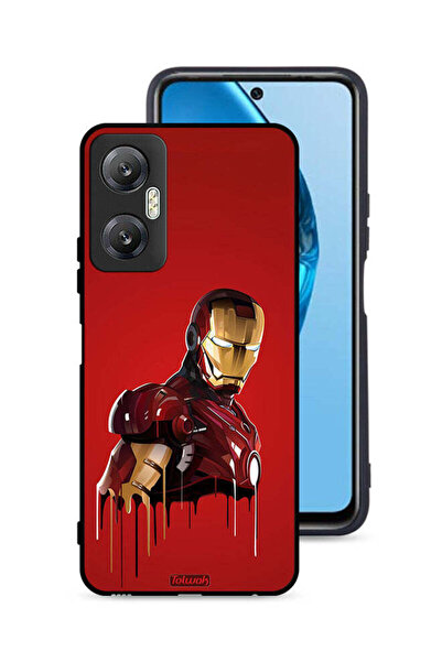 Tolwak غطاء حماية لهاتف Infinix Hot 20 5G برسومات الرجل الحديدي