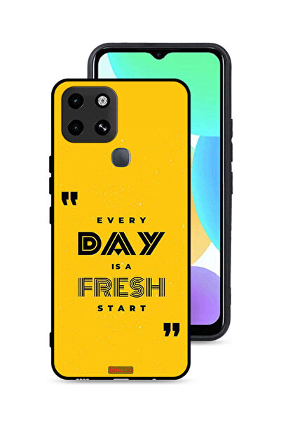 Tolwak غطاء حماية لهاتف Infinix Smart 6 كل يوم هو بداية جديدة