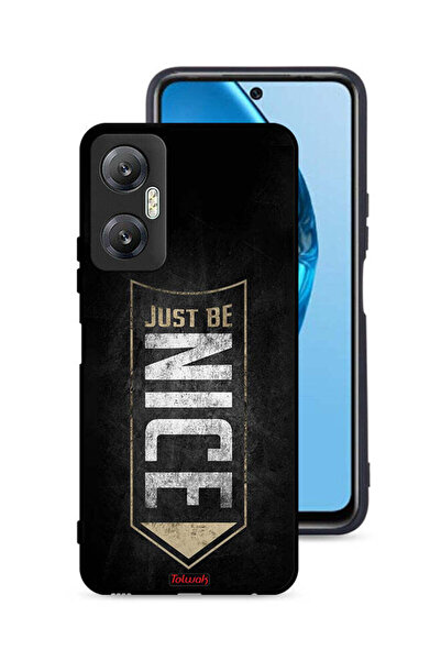 Tolwak غطاء حماية لهاتف Infinix Hot 20 5G "فقط كن لطيفًا"