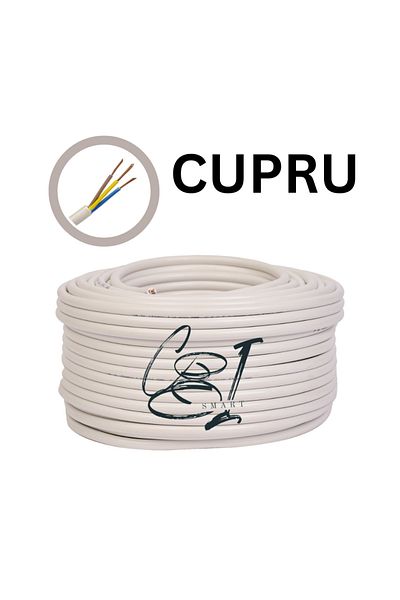 COBI SMART® Copper electrical cable 3x1.5 mm², 100 m, flexible, MYYM, PVC insulation, voltage 300/500V