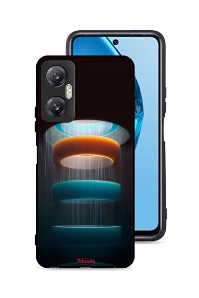 Tolwak غطاء حماية لهاتف Infinix Hot 20 5G بنمط حلقات فنية