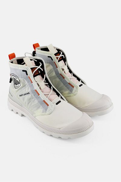 Palladium Unisex Fast Lacing Casual Shoes, Off White
