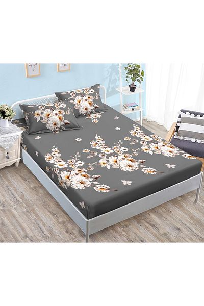 CHIRASO CHIRASO Set Bed Cover, Fine Cotton, 180x200 cm and 2 Pillowcases 80x52 cm