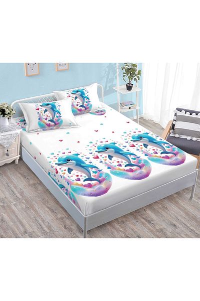 CHIRASO CHIRASO Set Bed Cover, Fine Cotton, 180x200 cm and 2 Pillowcases 80x52 cm