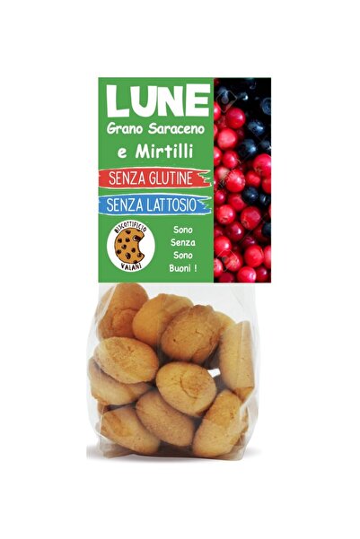 Deco Italia Biscuiti cu hrisca si afine fara gluten, fara lactoza