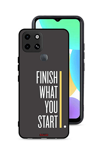 Tolwak غطاء حماية لهاتف Infinix Smart 6 أكمل ما تبدأ به