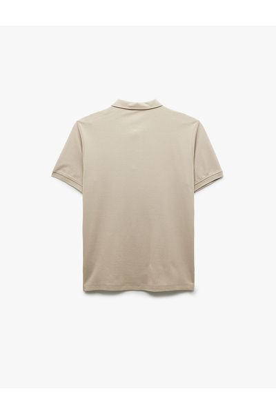 Koton Regular Fit Short Sleeve Cotton Polo Neck T-Shirt