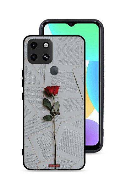 Tolwak غطاء حماية لهاتف إنفينيكس سمارت 6 وردي على ورق