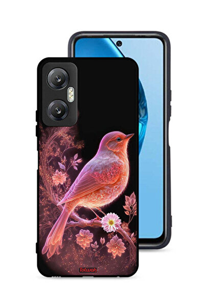 Tolwak غطاء حماية لهاتف Infinix Hot 20 5G برسومات طيور لطيفة