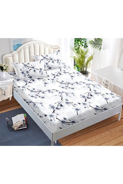 CHIRASO CHIRASO Set Bed Cover, Fine Cotton, 180x200 cm and 2 Pillowcases 80x52 cm