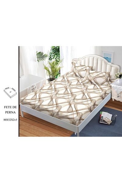 CHIRASO CHIRASO Set Bed Cover, Fine Cotton, 180x200 cm and 2 Pillowcases 80x52 cm