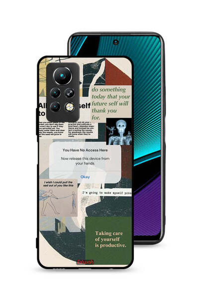 Tolwak غطاء حماية لهاتف Infinix Note 11 Pro اسمح لنفسك بالنمو