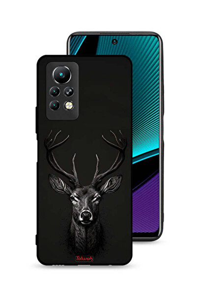 Tolwak غطاء حماية لهاتف Infinix Note 11 Pro برسومات غزال رقمية