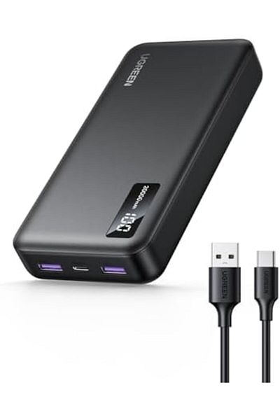 Ugreen Power Bank 20000mAh, 22.5W Portable Charger Fast Charging PD 3.0 USB C Input & Output Battery