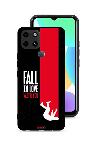 Tolwak غطاء حماية لهاتف Infinix Smart 6 - "Fall In Love With You"
