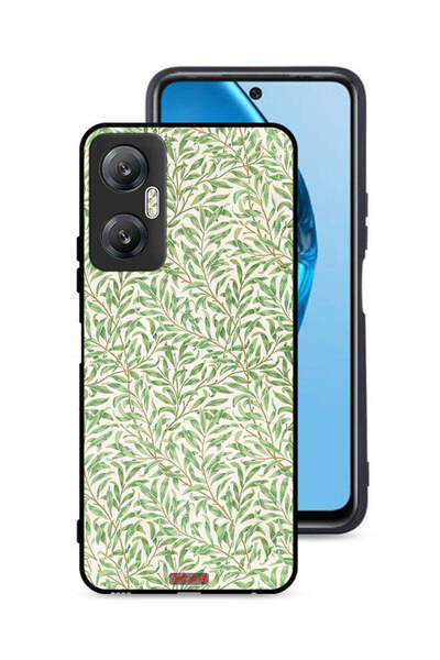 Tolwak غطاء حماية لهاتف Infinix Hot 20 5G بنمط غصن الصفصاف الشهير