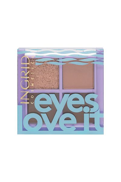 INGRID Love it Ingrid Cosmetics Eyeshadow Palette, 02 Multicolor, 5 g