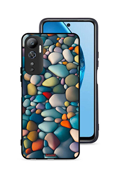 Tolwak غطاء حماية لهاتف Infinix Hot 20 4G بنقشة أحجار تجريدية