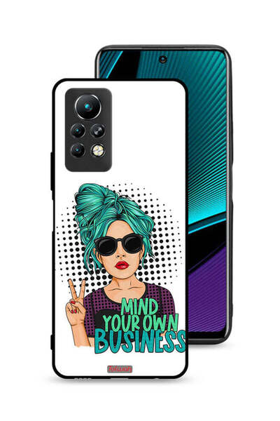 Tolwak غطاء حماية لهاتف Infinix Note 11 Pro - اهتم بشؤونك الخاصة