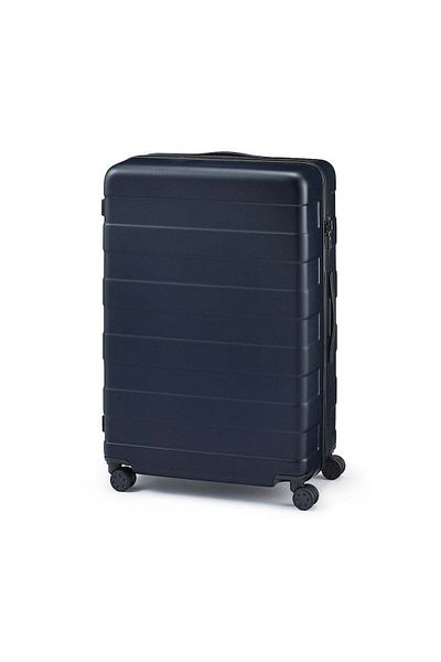 Muji Hard Carry Bag with Stopper & Adjustable Carry Bar, 105L, Matt
