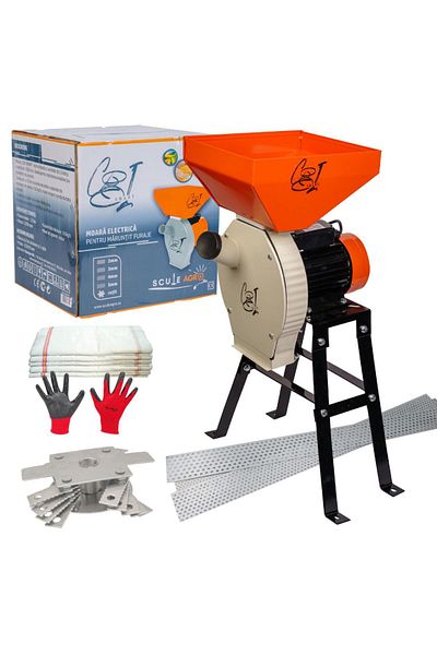 COBI SMART® 2 in 1 electric grain mill set, 3.9 kW, 350 kg/h, large bowl, accessories included