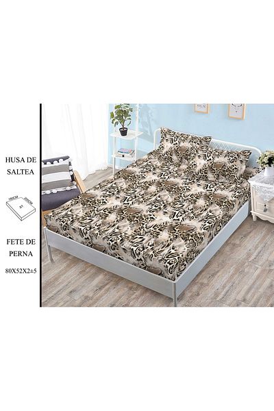 CHIRASO CHIRASO Set Bed Cover, Fine Cotton, 180x200 cm and 2 Pillowcases 80x52 cm