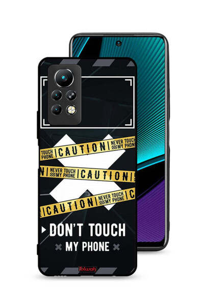 Tolwak غطاء حماية لهاتف Infinix Note 11 Pro تحذير: لا تلمس هاتفي أبدًا