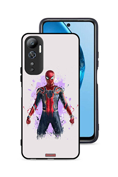 Tolwak غطاء حماية لهاتف Infinix Hot 20 4G بتصميم العنكبوت الحديدي