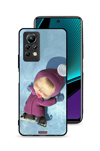 Tolwak غطاء حماية لطيف على شكل دمية لهاتف إنفينيكس نوت 11 برو