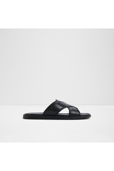 Aldo صندل أولينو أسود للرجال
