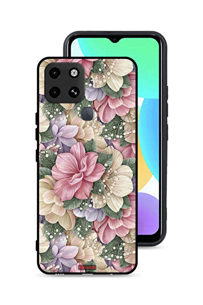 Tolwak غطاء حماية عالي الجودة زهري لهاتف إنفينيكس سمارت 6