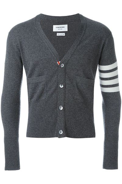 THOM BROWNE Thom Browne 4Bar Cashmere Cardigan