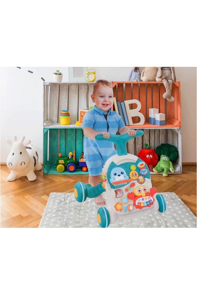 ideal STORE Antemergator Interactiv 5 in 1 Dumbo idealStore, Masuta Detasabila, Mini Cos de Baschet, Mingi Incus