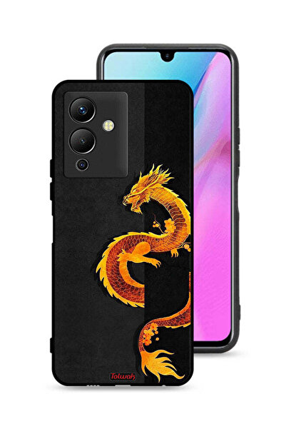 Tolwak Infinix Note 12 Pro 5G Protective Case Cover Dragon Art