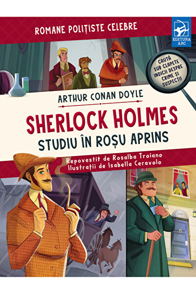 Editura Arc Sherlock Holmes. Studiu în roșu aprins