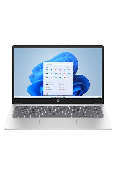 HP حاسوب محمول بشاشة 14 بوصة كاملة الوضوح وذاكرة RAM 8 جيجابايت وقرص SSD بسعة 512 جيجابايت ونظام Windows 11