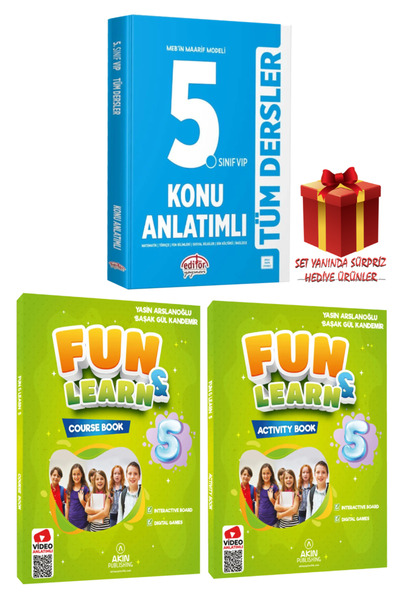 Editör Yayınevi MEB'in Maarif Modeli | 5. Sınıf VIP Tüm Dersler Konu Anlatıml...