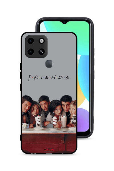 Tolwak غطاء حماية لهاتف Infinix Smart 6 من F R I E N D S