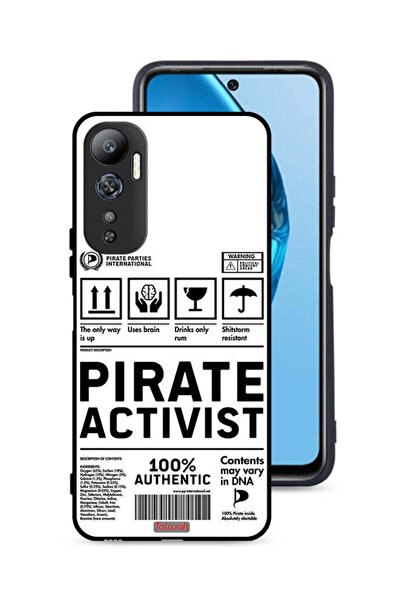 Tolwak غطاء حماية لهاتف Infinix Hot 20 4G بملصق ناشط خاص