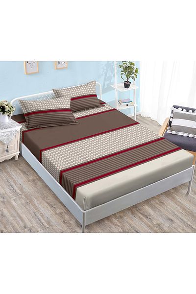 CHIRASO CHIRASO Set Bed Cover, Fine Cotton, 180x200 cm and 2 Pillowcases 80x52 cm