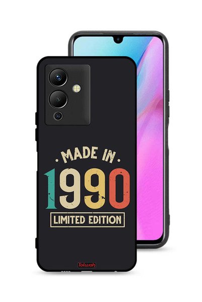 Tolwak غطاء حماية لهاتف Infinix Note 12 5G، إصدار محدود، صنع عام 1990