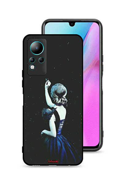 Tolwak غطاء حماية لهاتف إنفينيكس نوت 11 بتصميم نجمة مؤثرة