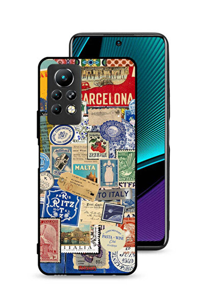 Tolwak ملصقات غطاء حماية لهاتف Infinix Note 11 Pro لمدن مختلفة